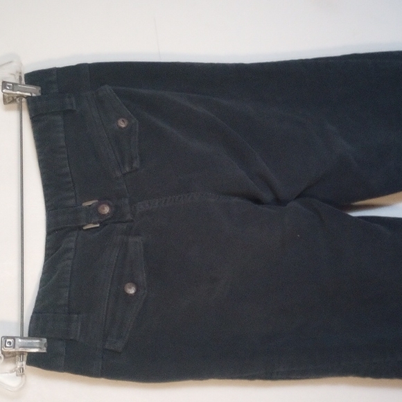 Athleta Bluegreen Corduroy Cargo Pants Mid-Rise Size 6 Tall - Picture 5 of 9
